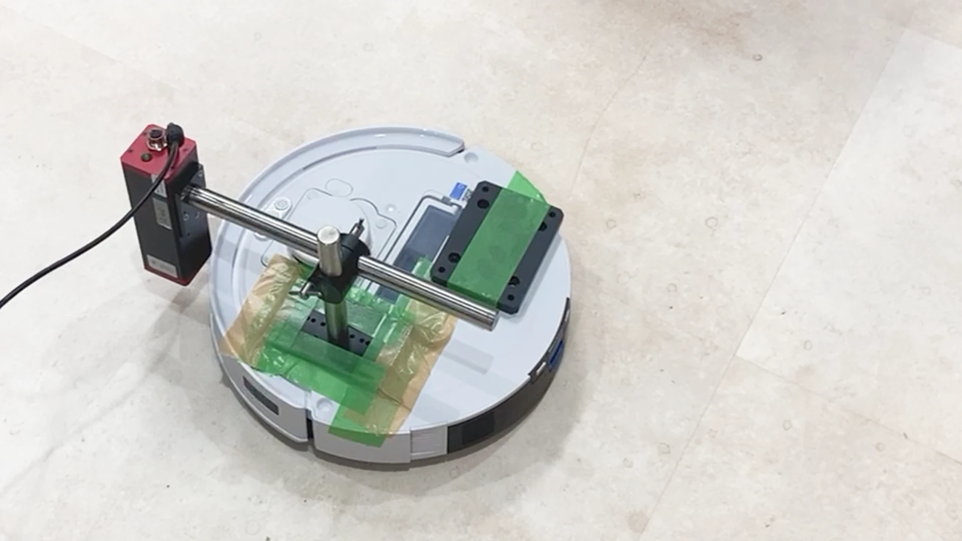 ロボット掃除機の走行距離・速度計測